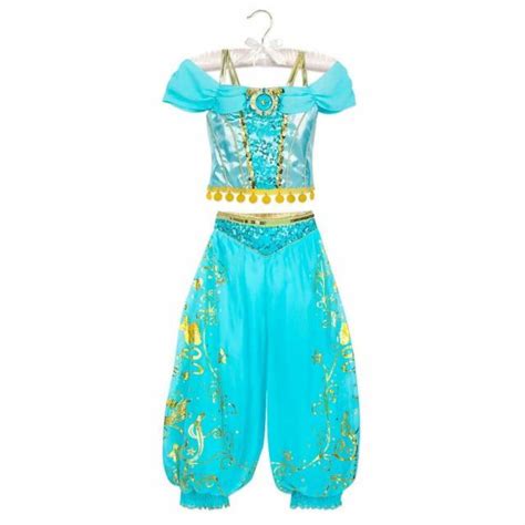 Disney Store Princess Jasmine Halloween Costume Dress Girl Size 78 Ebay