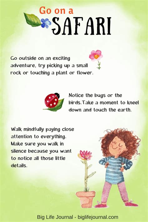 5 Fun Mindfulness Activities For Children Big Life Journal