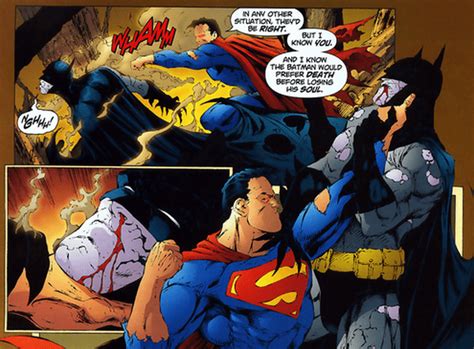 9 Great Times Superman Beat Up Batman