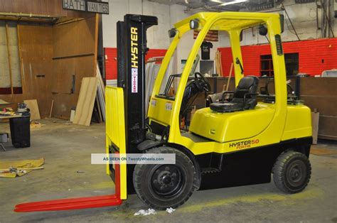 2006 Hyster H50 Ft 5000lbs Only 667 Hrs