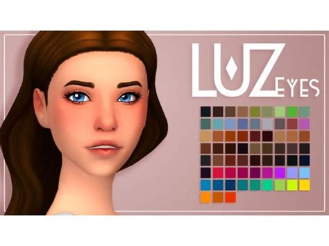The Sims 4 Luz Eyes By Simmandy Sims 4 Cc Eyes Sims Sims 4