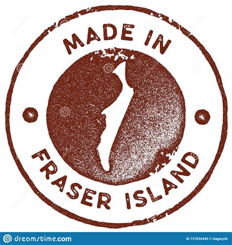 Fraser Island Logo Cartoon Vector 259497065