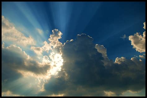 God Rays I Love It When The Sky Does This Wes Thomas Flickr