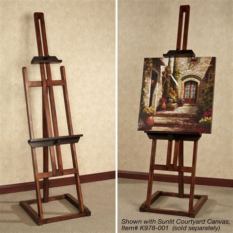 Images For Antique Easel With Canvas Wood Easel Display Easel Art