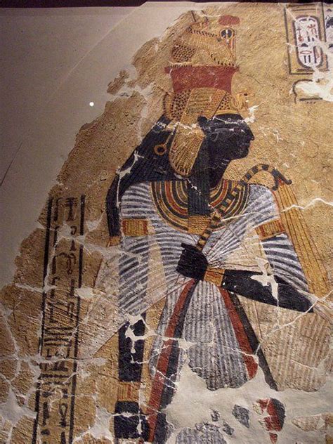 Votive Painting Of The Deified Queen Ahmose Nefertari