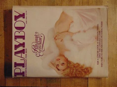 Playboy June 1982 Playmate Of The Year Shanon Tweed Lourdes Estores