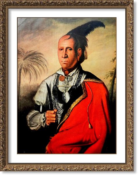 Great Cherokee Warrior By Francis Parsons 1762 Cunne Shote Etsy