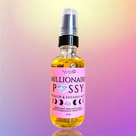 Millionaire Pussy Conjure Spray For Attracting Wealthy Etsy