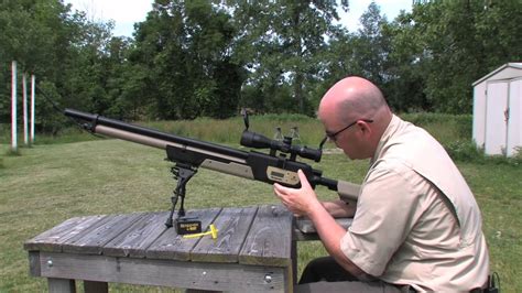 Rogue 357 Air Rifle By Benjamin® Firing The Rifle Youtube