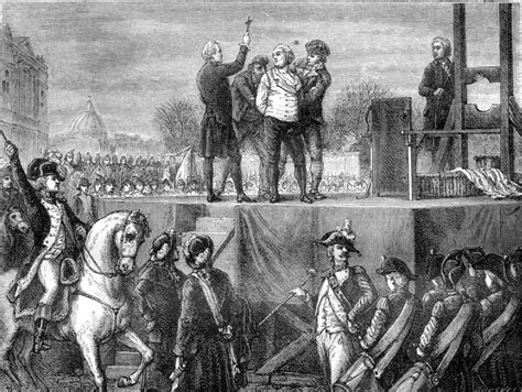 Peine De Mort Abolie En Angleterre - L'exécution de Louis XVI