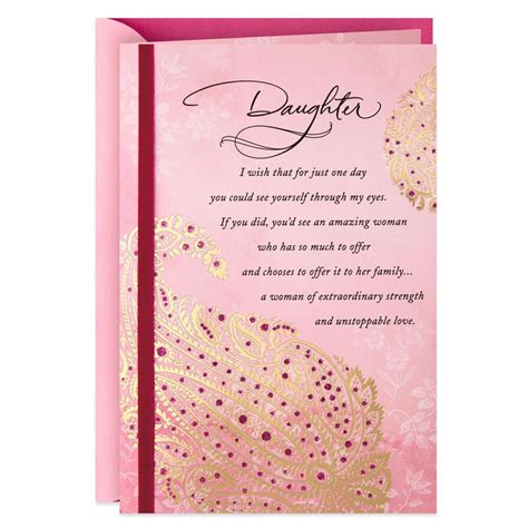 An Amazing Woman Mothers Day Card For Daughter Happy Mothers Day Wishes Mother Day Wishes