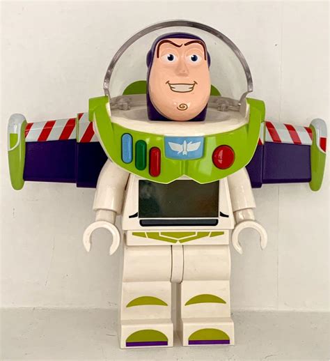 Disney Buzz Lightyear Lego Figure Alarm Clock Hobbies And Toys Toys