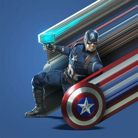 Captain America Avengers Endgame Art Wallpaper Hd Artist