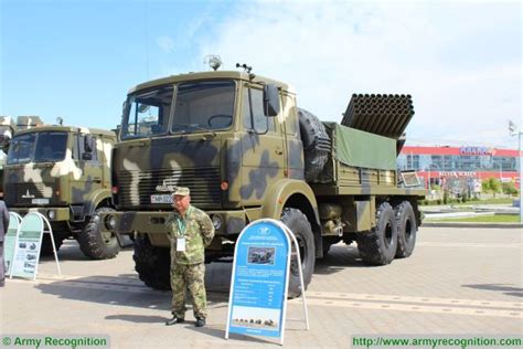 milex 2017 belarus exhibits the bm 21a mlrs 82405174 may 2017 global defense security news