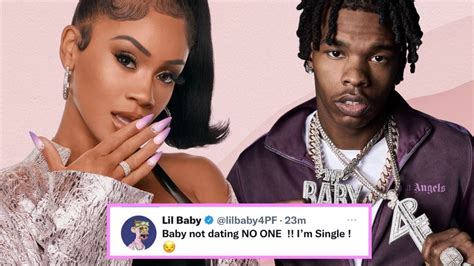 Lil Baby Responds To Rumors About Dating Saweetie Im Single Youtube
