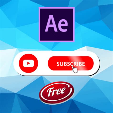 Youtube Subscribe Adobe After Effects Template No 3 Mtc Tutorials