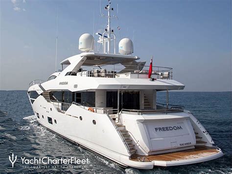 Freedom Yacht Charter Price Sunseeker Luxury Yacht Charter