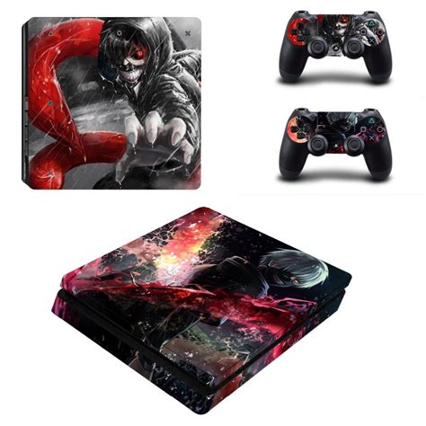 Anime Tokyo Ghoul Ps4 Slim Skin Sticker Decal Vinyl For Sony