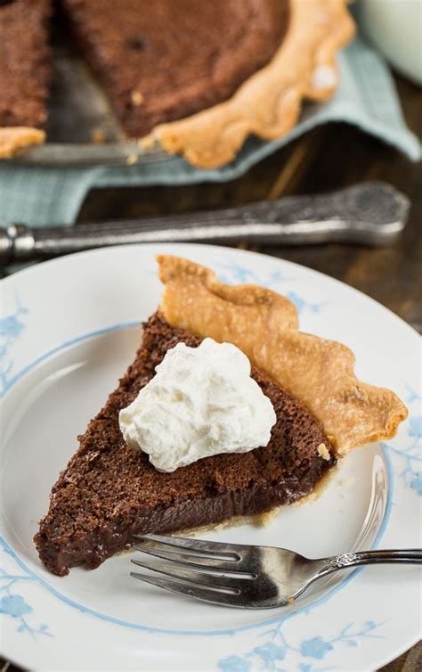 Chocolate Chess Pie Spicy Southern Kitchen Recipe Chocolate Chess