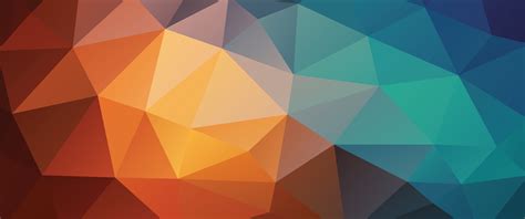 Multicolored geometric wallpaper, abstract, triangle, colorful HD ...