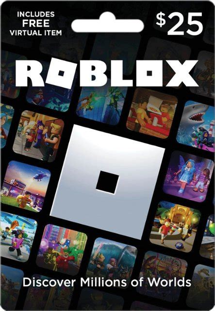 Roblox 25 T Card Roblox 25 V20 Best Buy