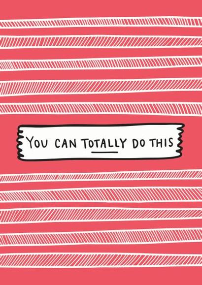 You Can Totally Do This Encouragement Card Thortful