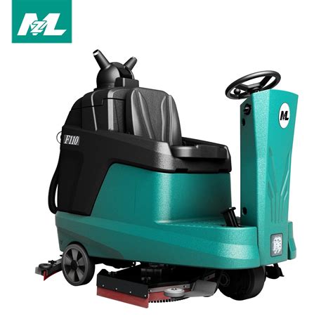 Big Capacity Ride On Floor Scrubber Long Lifetime High Cleaning