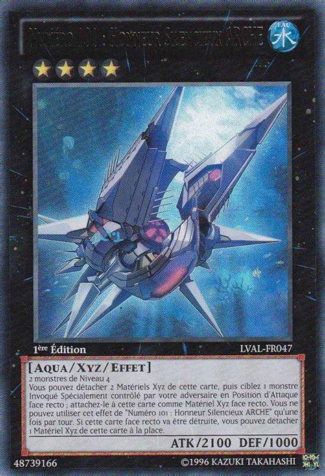 Lval Fr047 Numéro 101 Honneur Silencieux Arche Yu Gi Oh