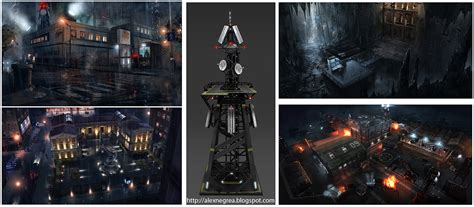 Concept Art From The Dark Knight Rises Video Game