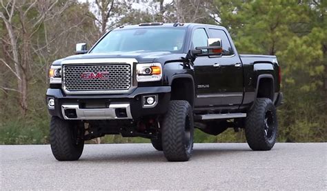 Go Over Anything Lifted 2015 Gmc Denali 2500hd Is All Business