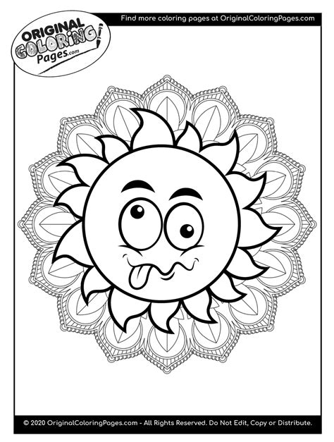sun coloring pages coloring pages original coloring pages