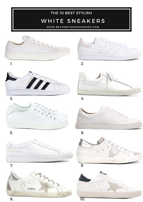 The Best Stylish White Sneakers For Women In White Sneakers