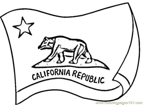 Coloring pages with pdfs and jpgs for only $1.50 per page! California Flag Coloring Page - Free USA Coloring Pages ...