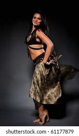 Beautiful Sexy Dancer Woman Bellydance Costume Stock Photo Shutterstock