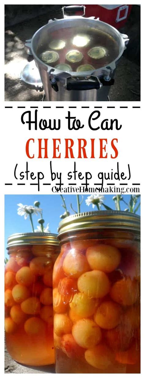 How To Can Cherries Canning Recipes Canned Cherries Diy Canning Recipes