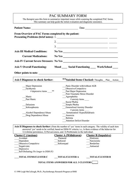 Counselling Assessment Form Fill Out And Sign Printable Pdf Template