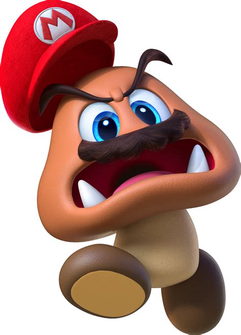 Brown Mushroom Mario Name Goombas In The Super Mario Game Series Are