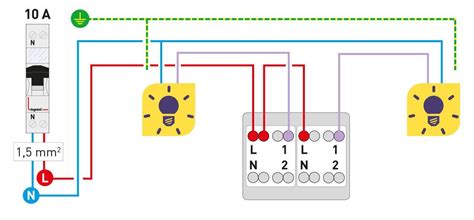 schema electrique va  vient double allumage bois eco