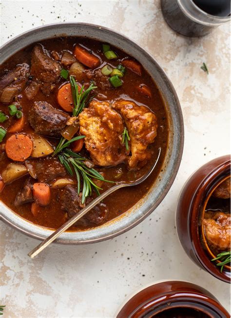 Irish Beef Stew Irish Stout Beef Stew With Herb Dumplings