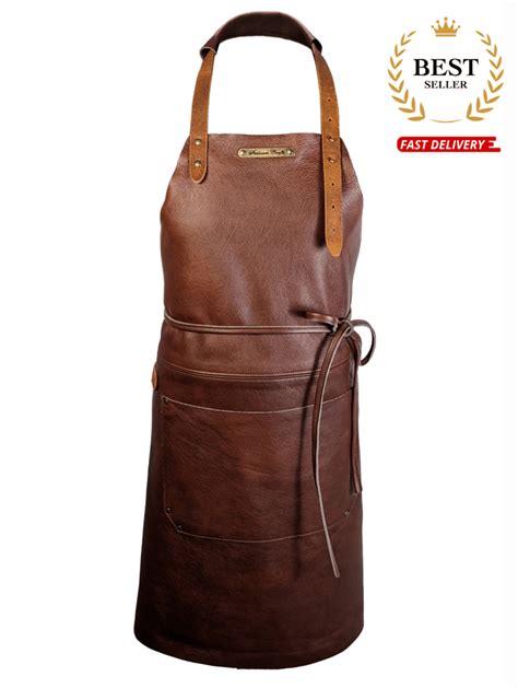 Xl Classic Leather Apron Deluxe Stalwart Crafts Uk