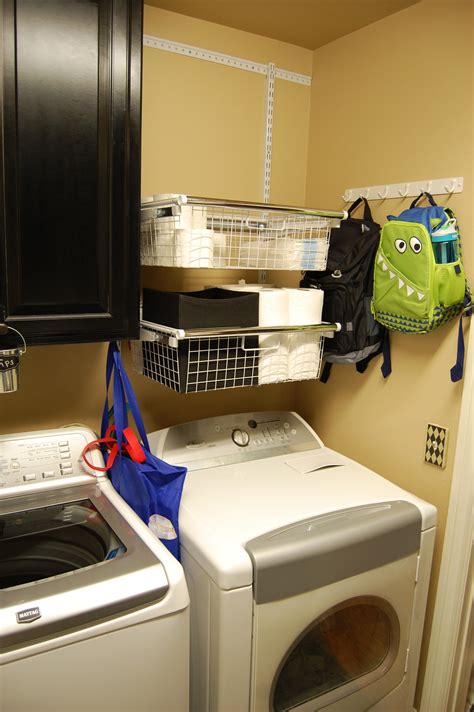 Easy Laundry Room Makeover - Hugs, Kisses and Snot