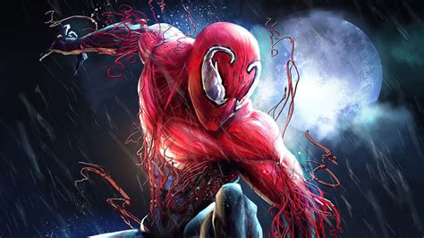 Spider Man Toxin Symbiote Costume 4k 62163 Wallpaper Pc Desktop