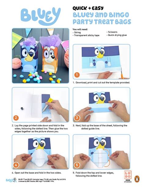 Bluey Printables And Activities Brightly Birthday Party Themes 2nd