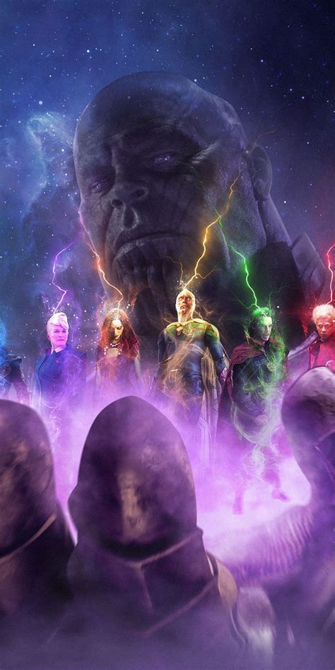 Thanos Avengers Infinity War Fan Art 1080x2160 Endgame Vs Infinity