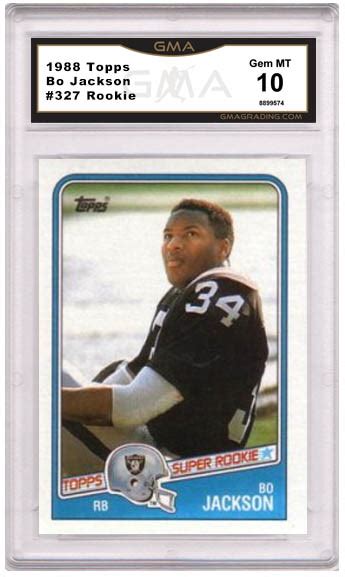 Bo jackson had his first baseball cards in the 1986 traded and update sets from the major card makers. Best Bo Jackson Rookie Cards - Baseball and Football Cards - GMA Grading, Sports Card Grading