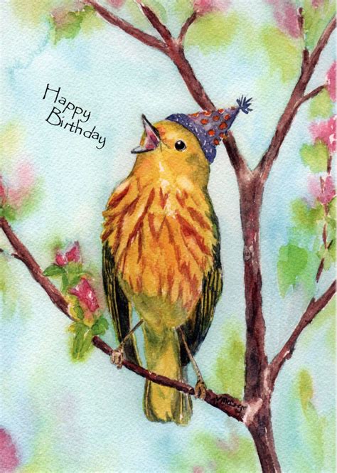 Happy Birthday Birds Happy Birthday Greetings Friends Bird Birthday