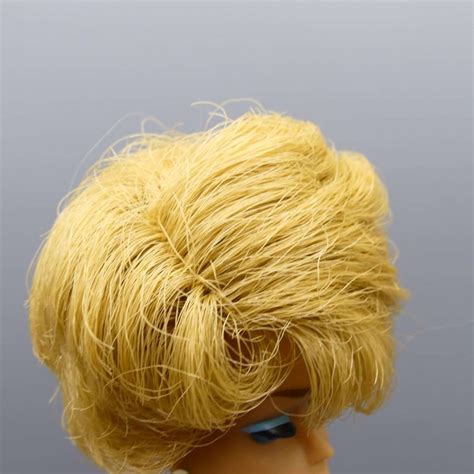 Side Part Bubblecut Vintage Barbie Doll Ash Blonde Bendable Legs From 1965