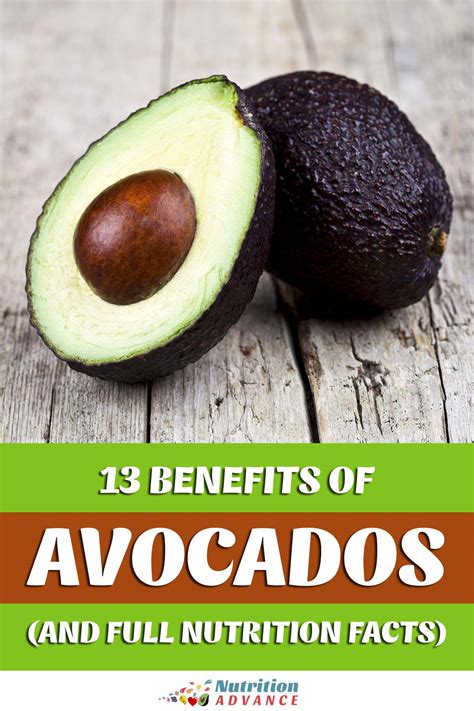 12 Benefits Of Avocado And Full Nutrition Facts Nutrition Advance