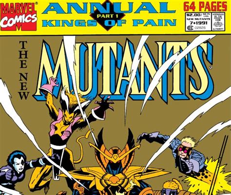 New Mutants Annual 1984 7 Comic Issues Marvel