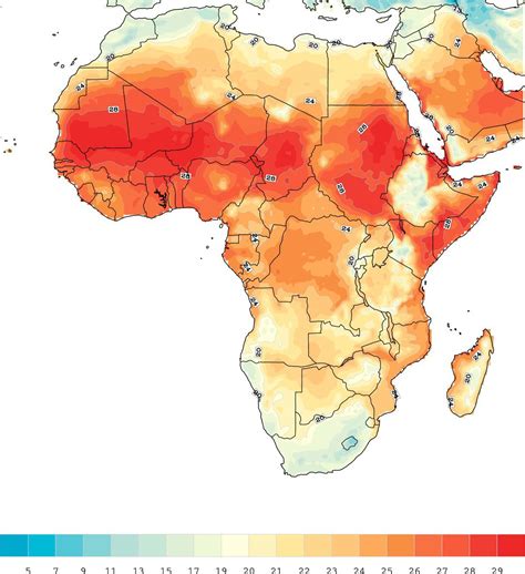 com base nesse mapa da áfrica conclui se que o clima educa